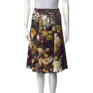 just cavalli abstract floral skirt size IT 40 (US4)